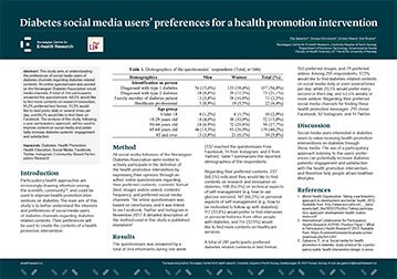 Poster 2018 09 70x100 MIE Diabetes social media users preferences 359w